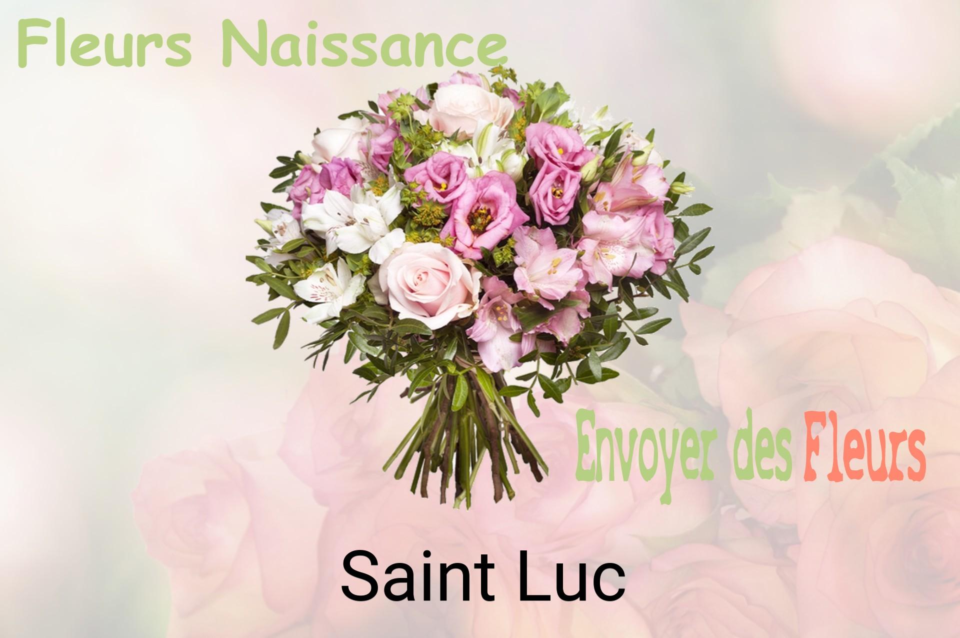 Bouquet de fleurs de naissance livré à Saint-Luc